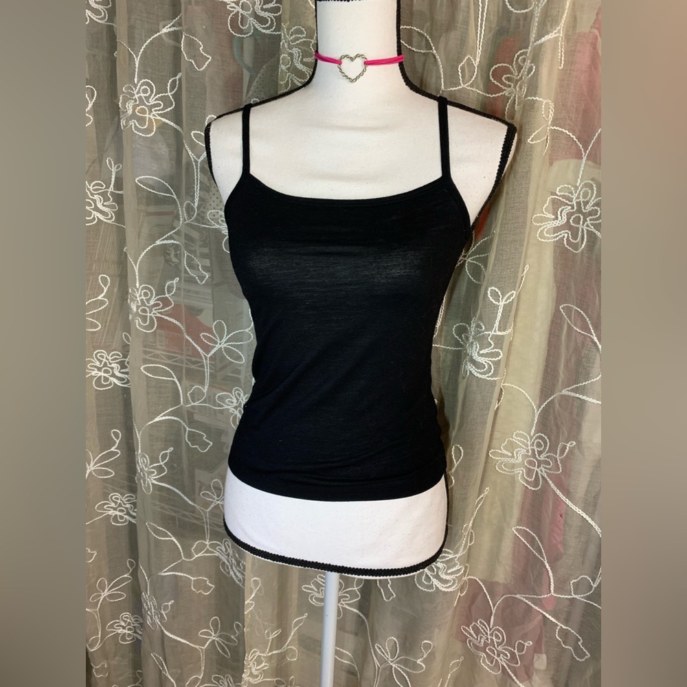 Girls Black Tank Top